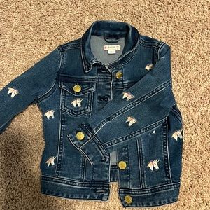 Kids Unicorn Demin Jacket